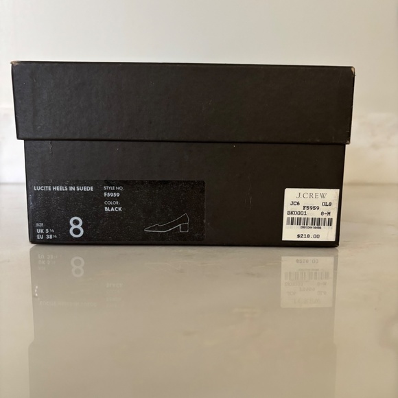 J. Crew black suede size 8 - Picture 12 of 12